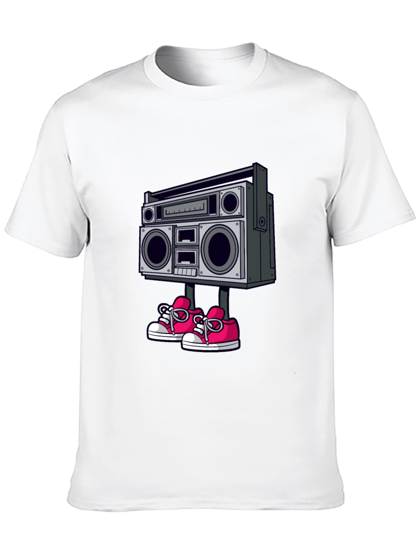 Boombox Walker Graphic Tee - Retro Style!