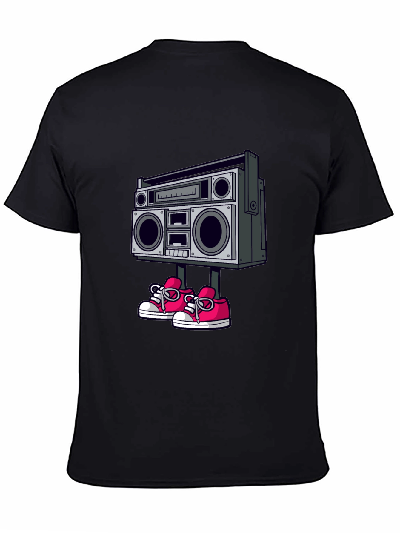 Boombox Walker Graphic Tee - Retro Style!