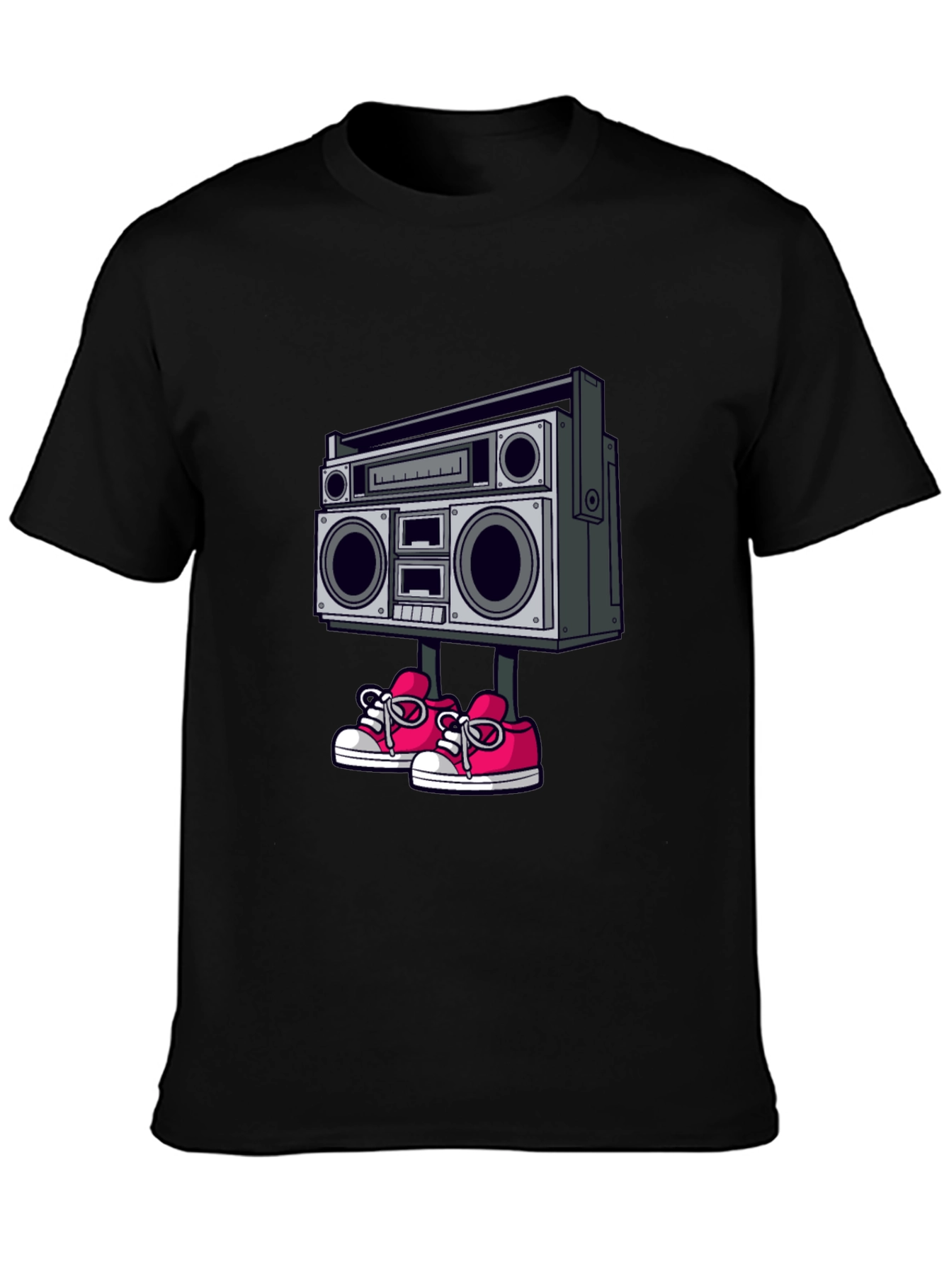 Boombox Walker Graphic Tee - Retro Style!