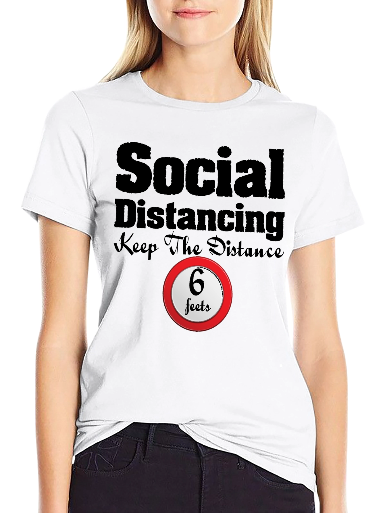 Social Distancing Graphic Tee