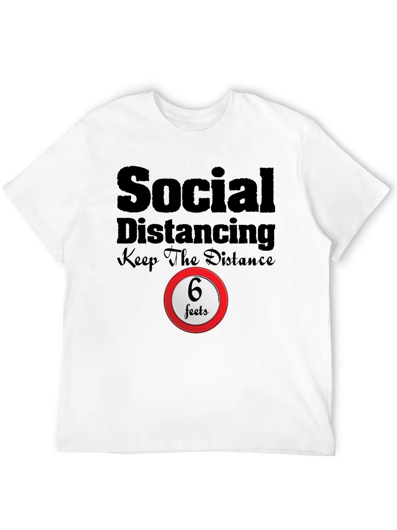 Social Distancing Graphic Tee