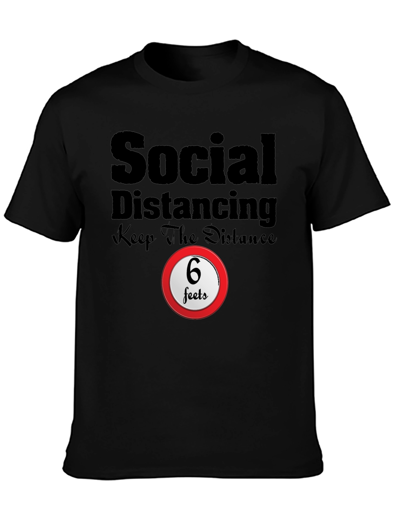 Social Distancing Graphic Tee