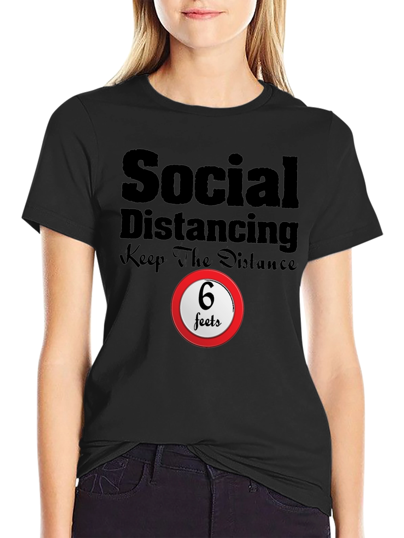 Social Distancing Graphic Tee