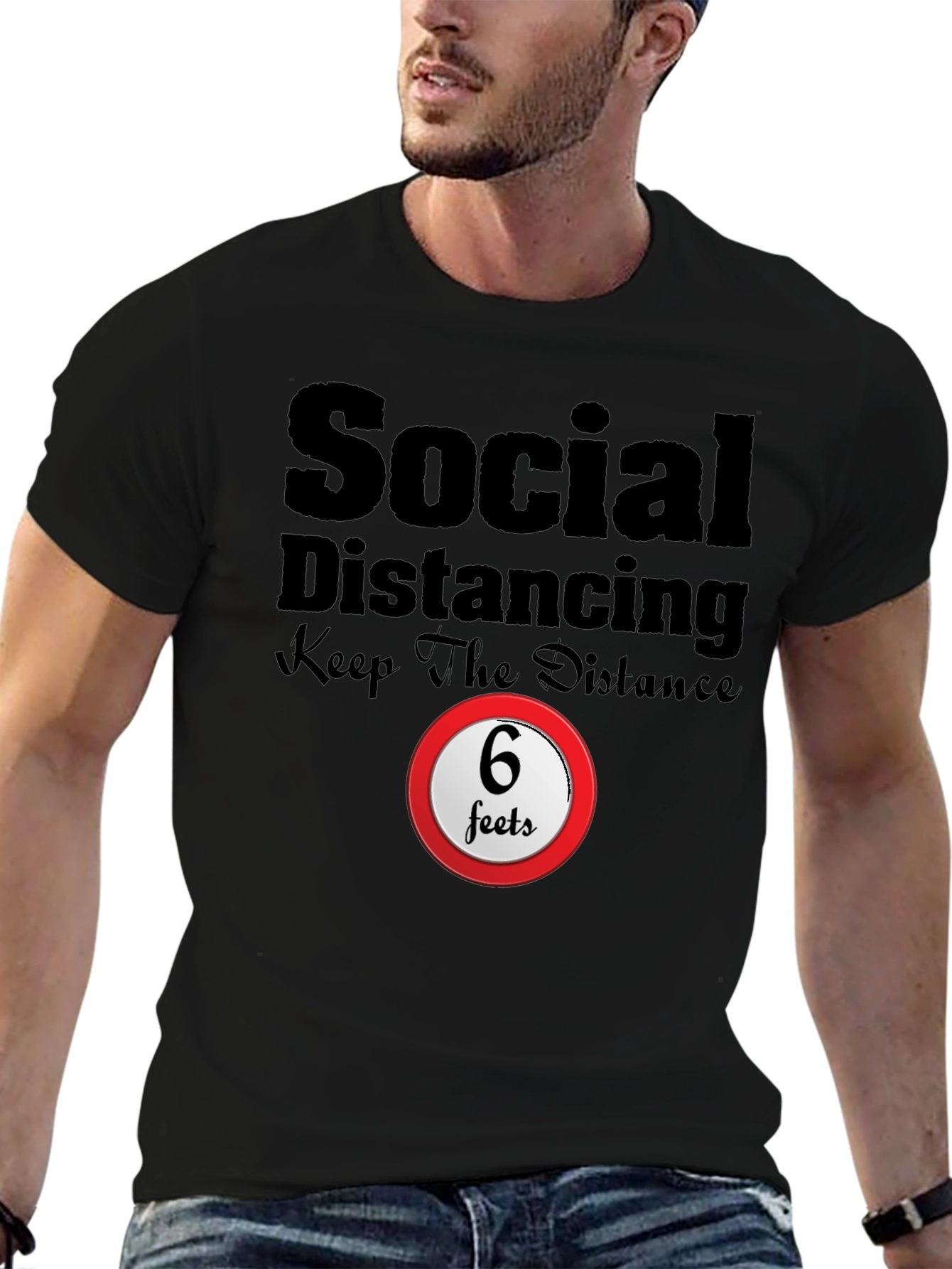 Social Distancing Graphic Tee