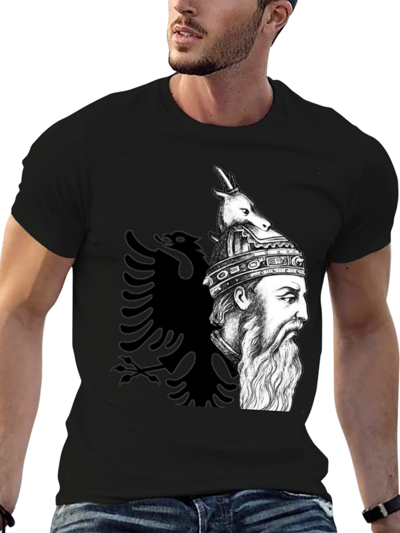 Albanian Hero Tee - Gjergj Kastrioti Skanderbeg T-Shirt