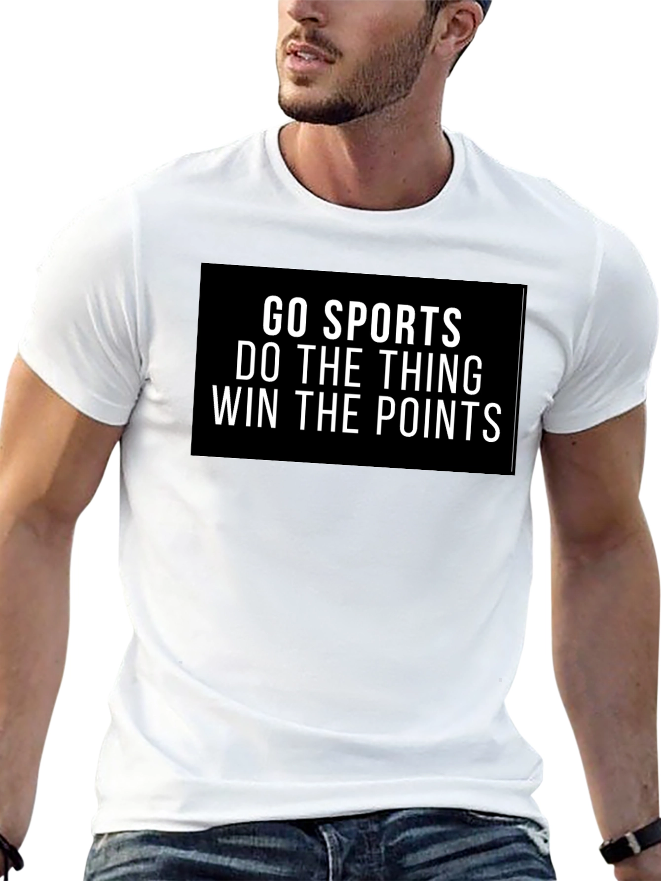 Go Sports T-Shirt - Funny Slogan Tee