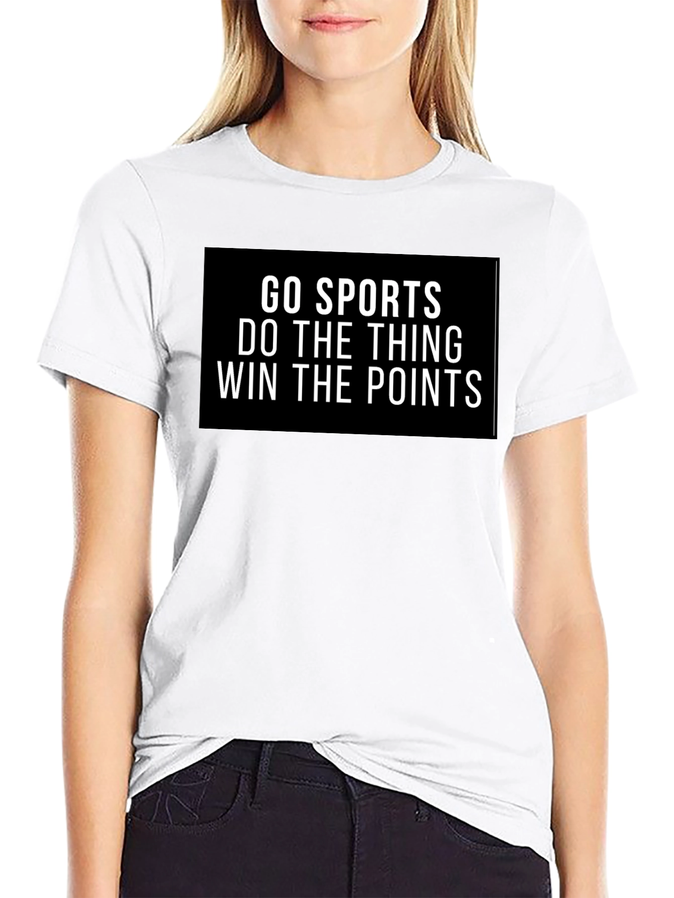 Go Sports T-Shirt - Funny Slogan Tee