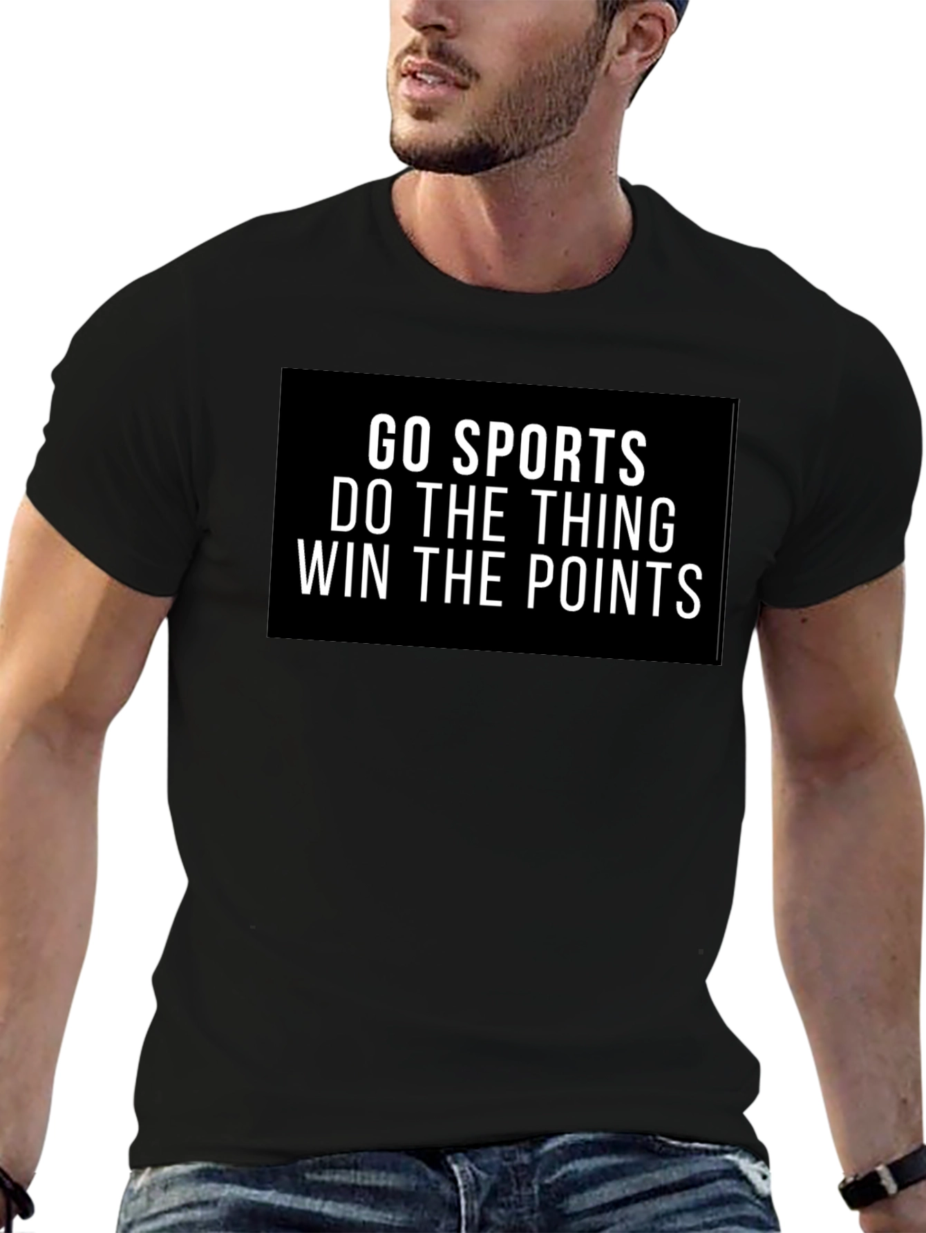 Go Sports T-Shirt - Funny Slogan Tee