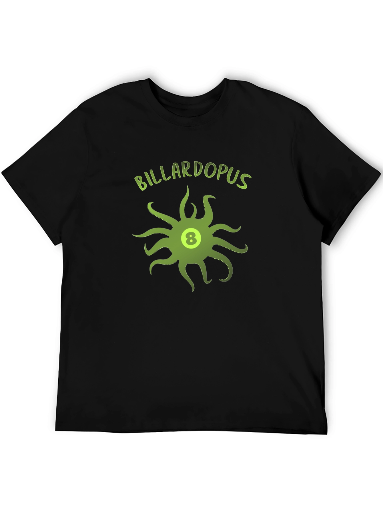 Billardopus T-Shirt - Eight Ball Octopus Design