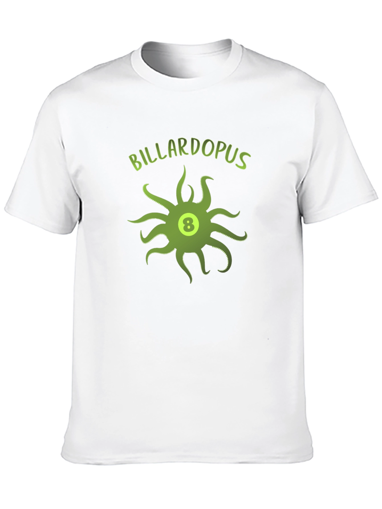 Billardopus T-Shirt - Eight Ball Octopus Design