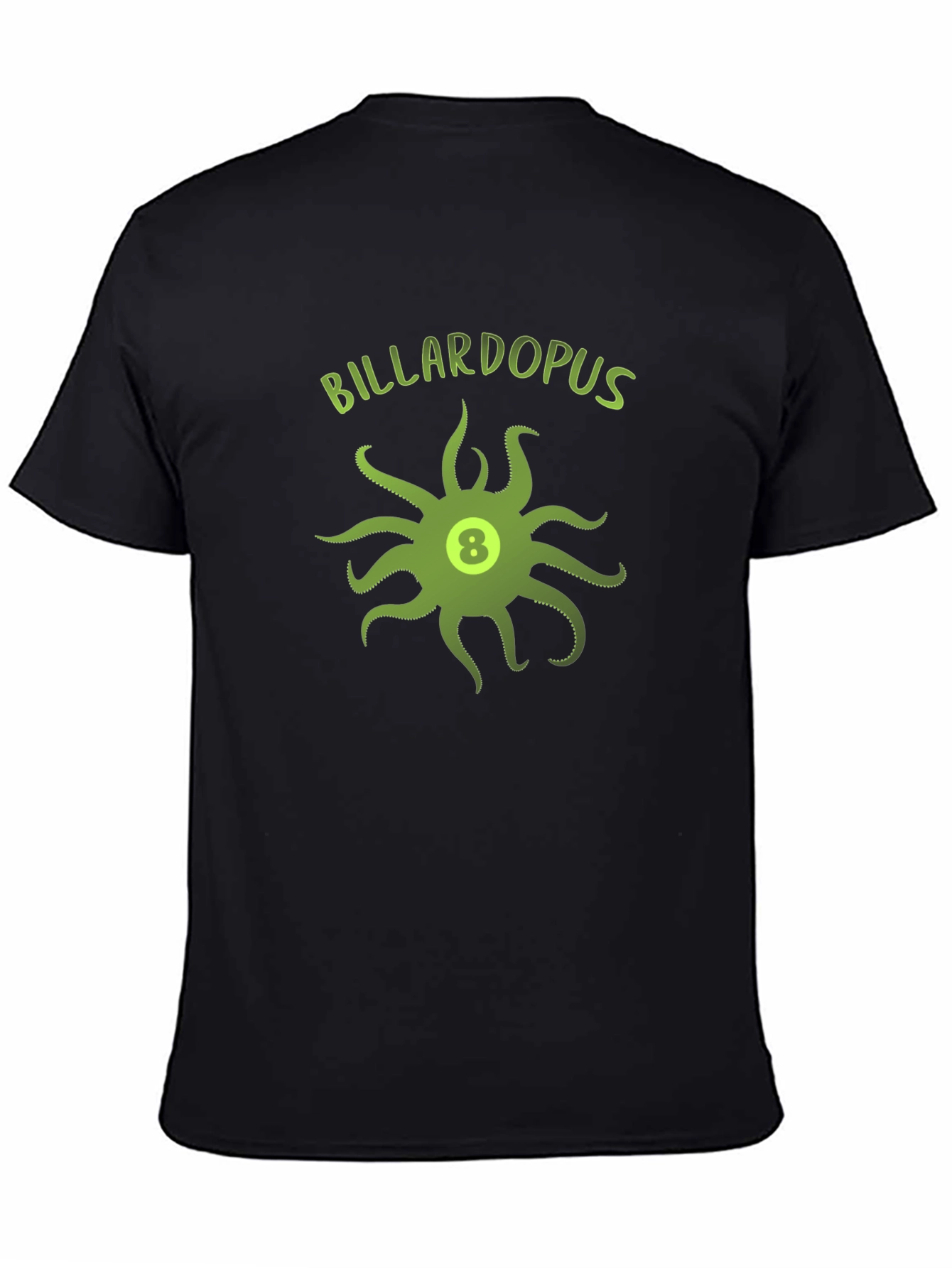 Billardopus T-Shirt - Eight Ball Octopus Design