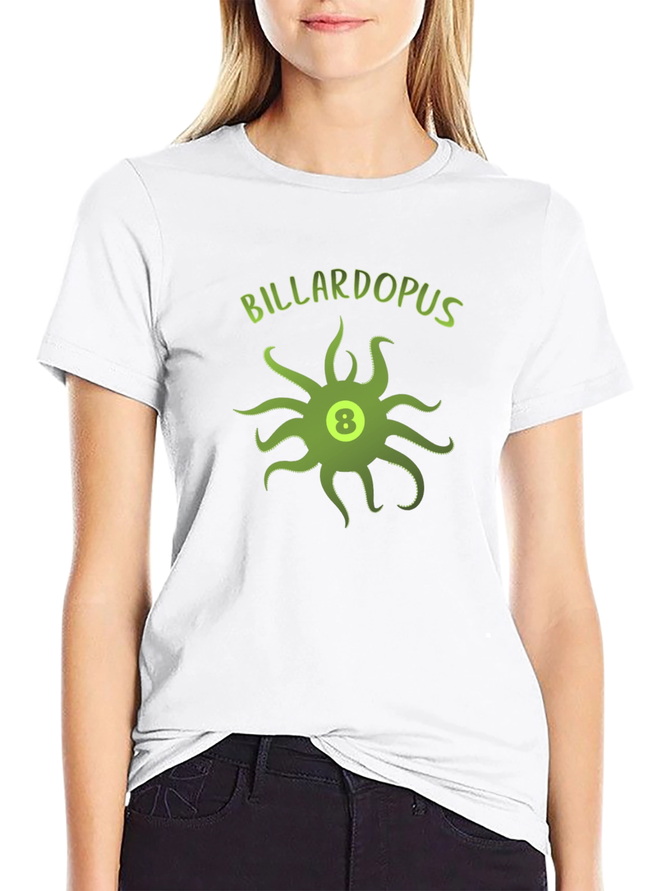 Billardopus T-Shirt - Eight Ball Octopus Design