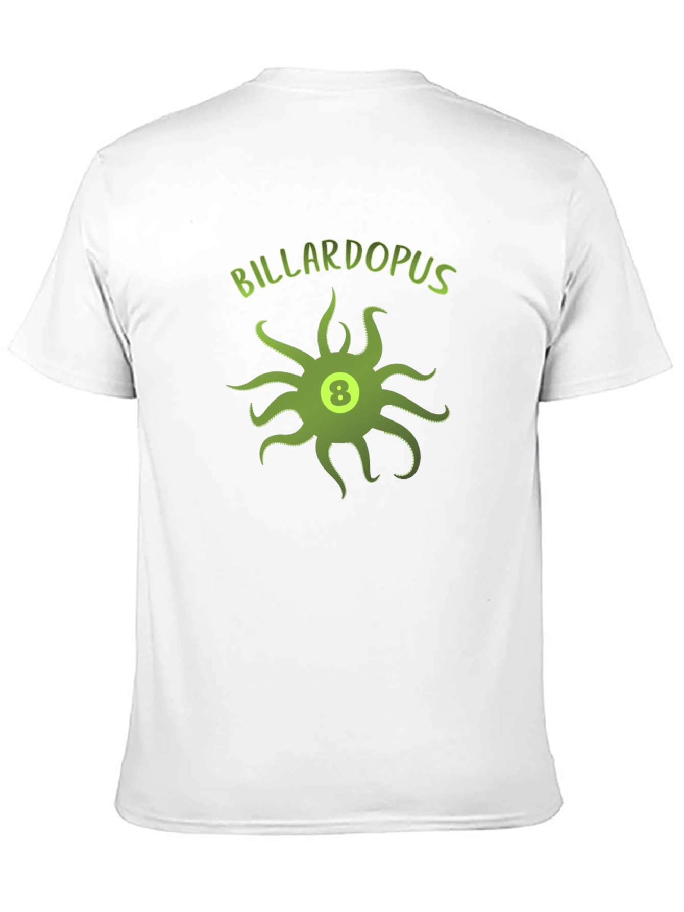 Billardopus T-Shirt - Eight Ball Octopus Design