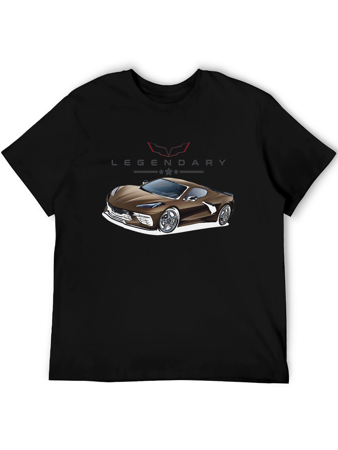 Legendary Car Graphic T-Shirt - Automotive Fan Apparel