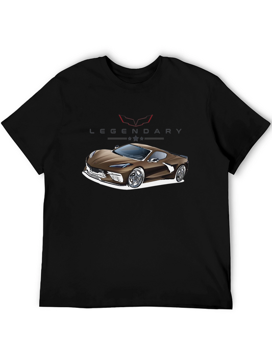 Legendary Car Graphic T-Shirt - Automotive Fan Apparel