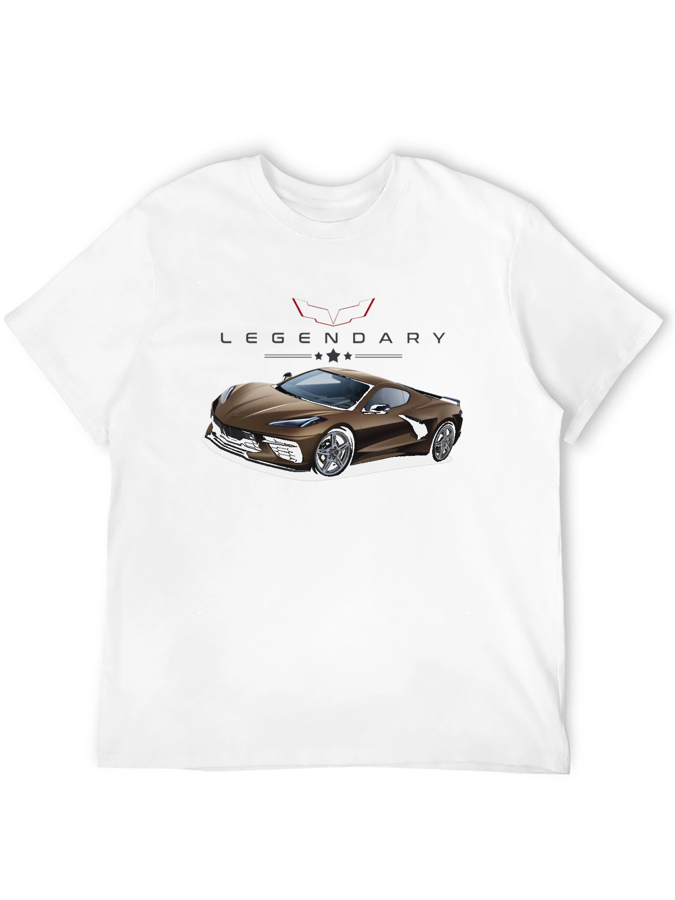 Legendary Car Graphic T-Shirt - Automotive Fan Apparel