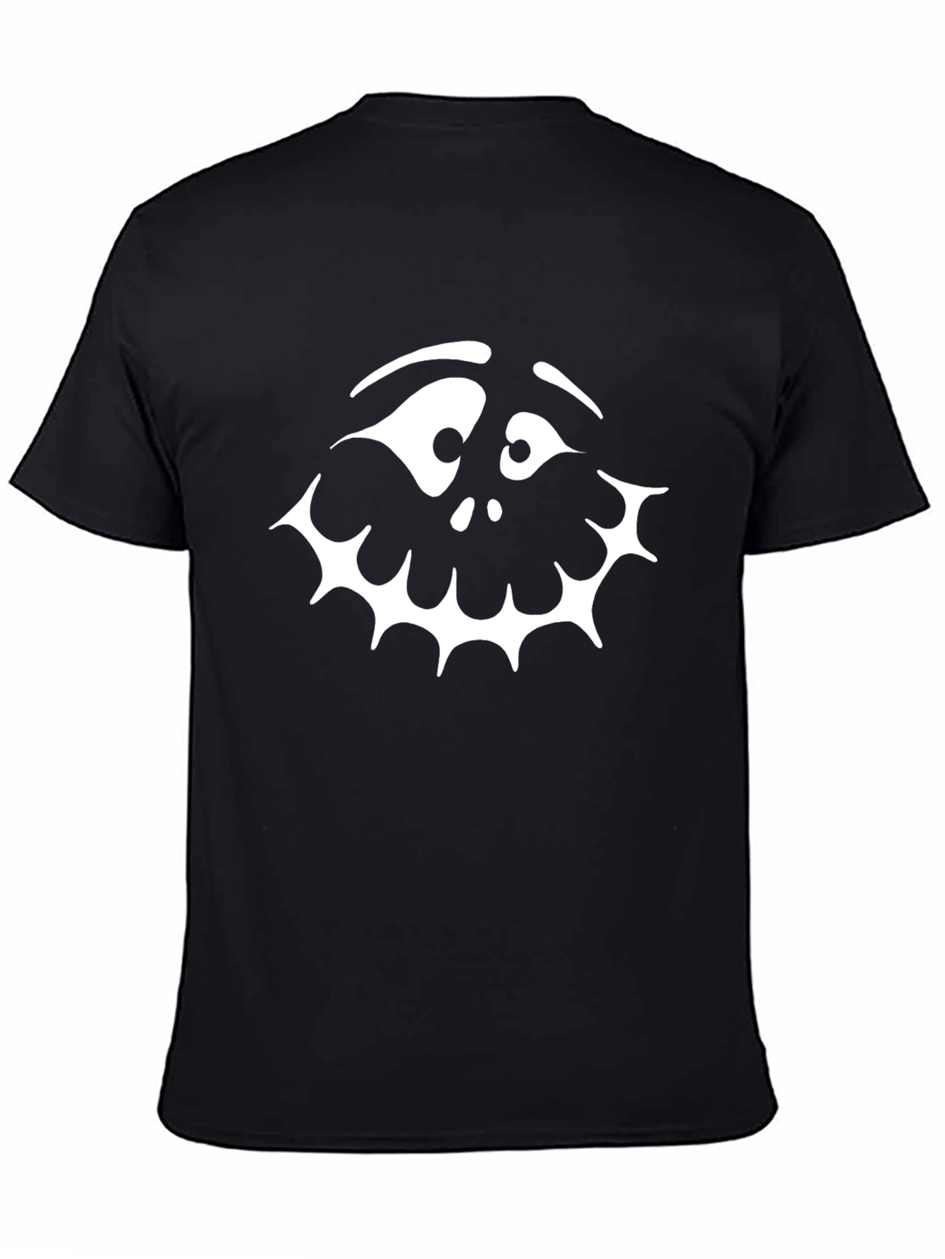 Spooky Face Graphic Tee - Halloween T-Shirt