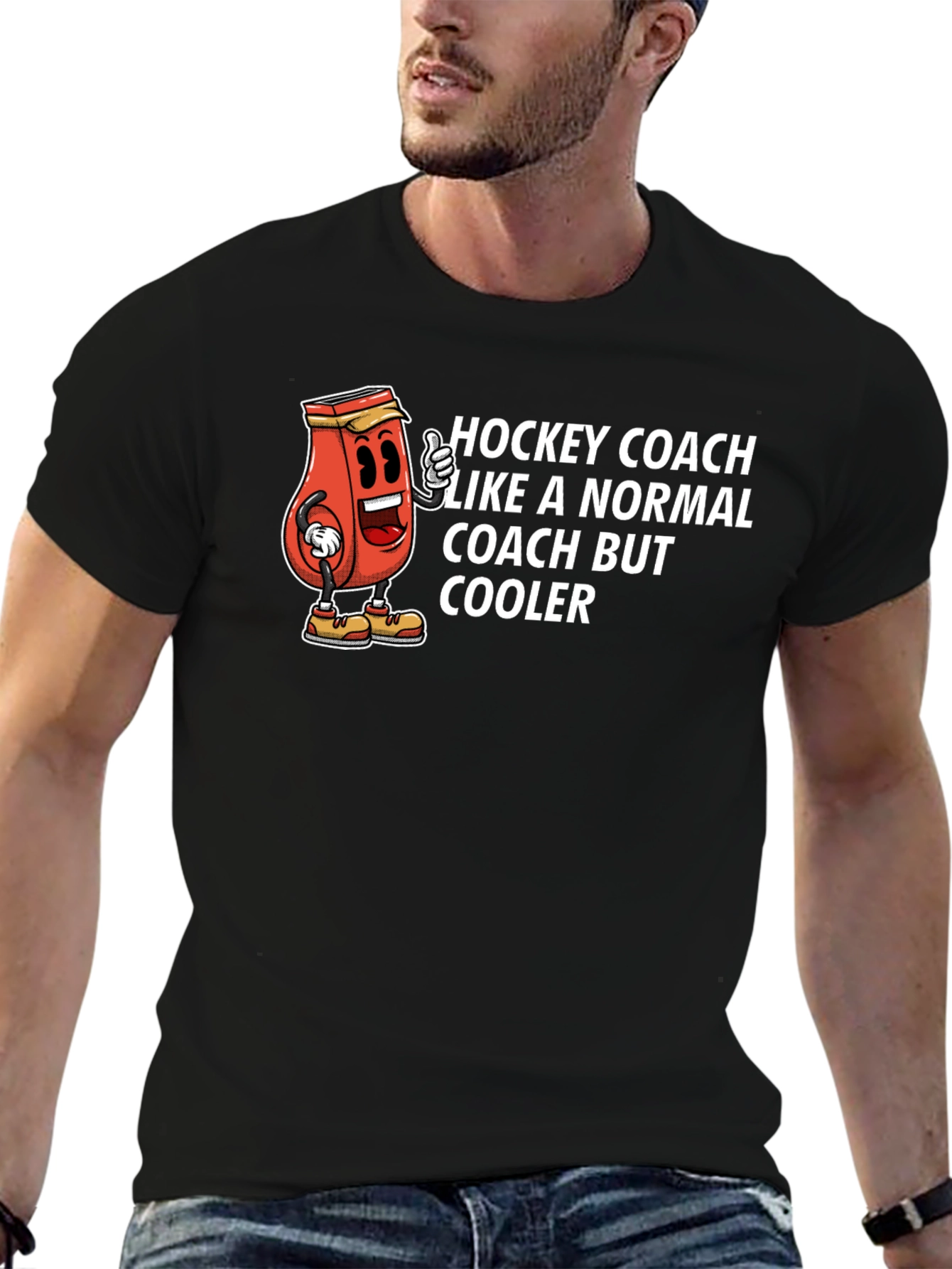 Hockey Coach Cooler T-Shirt
