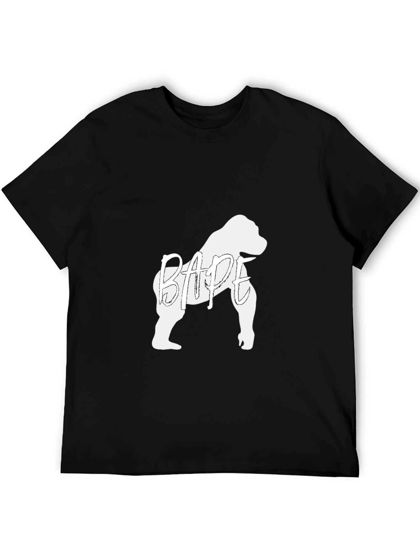 BAPE Gorilla Graphic Black Tee