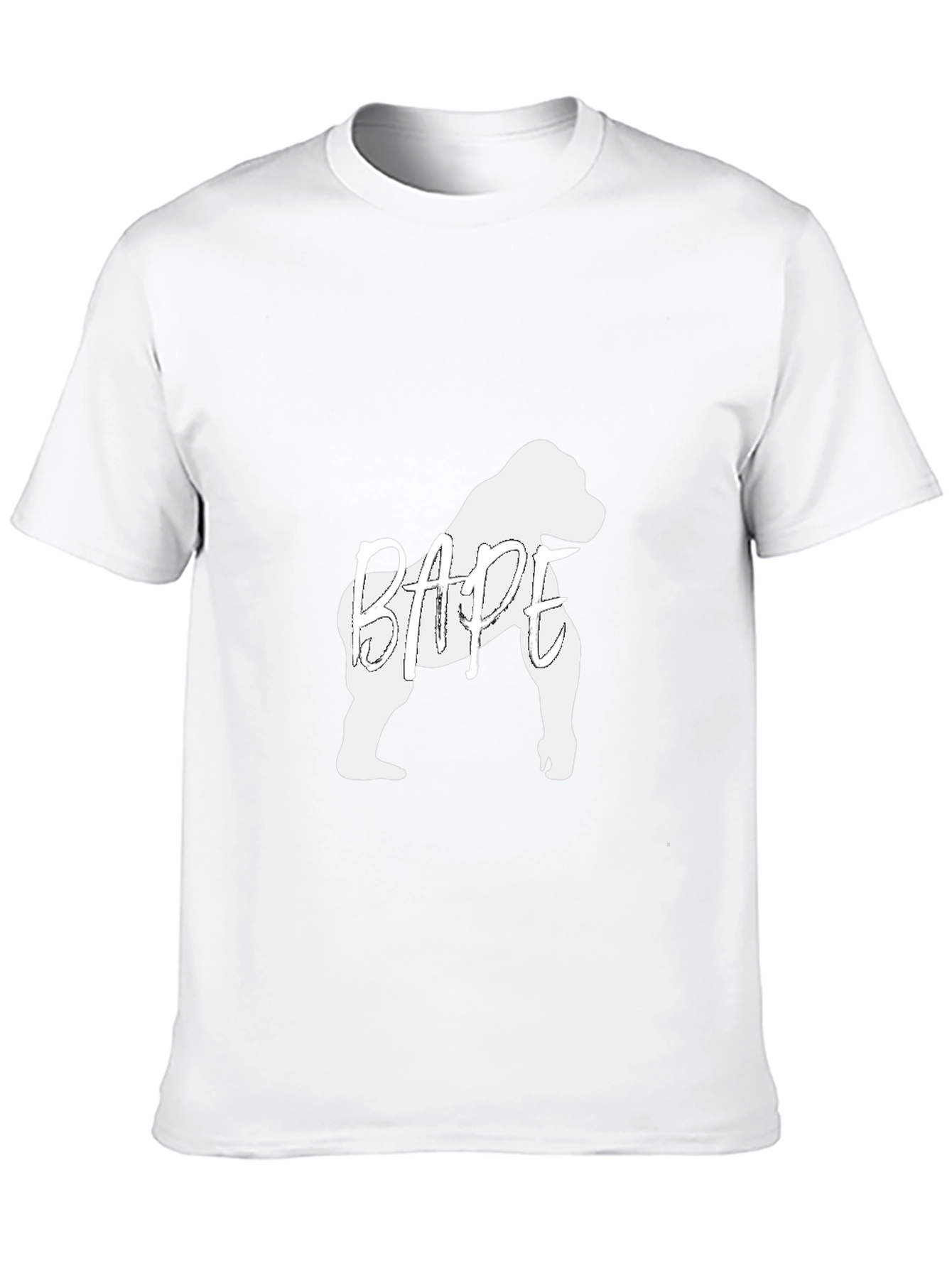 BAPE Gorilla Graphic Black Tee