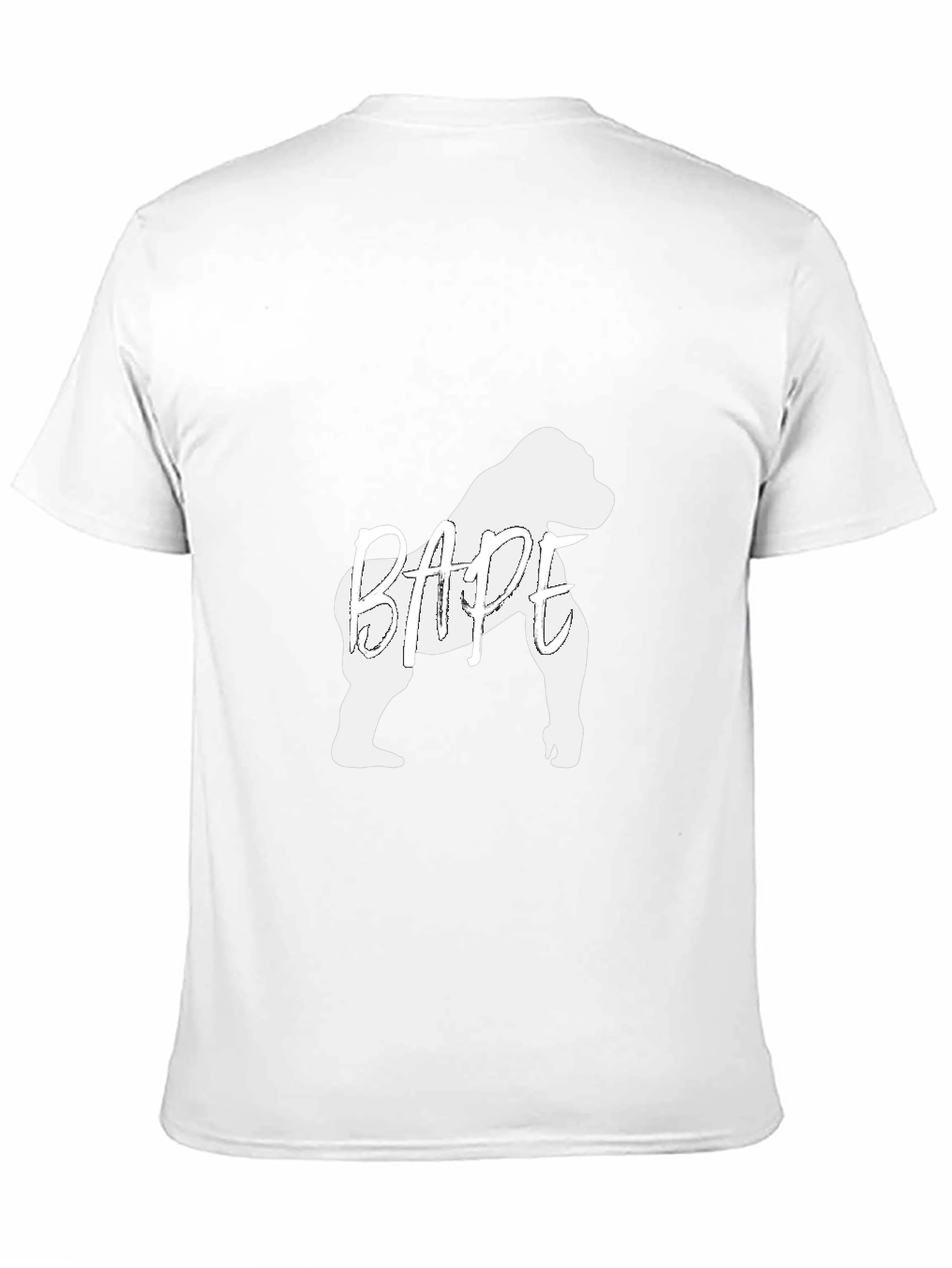 BAPE Gorilla Graphic Black Tee