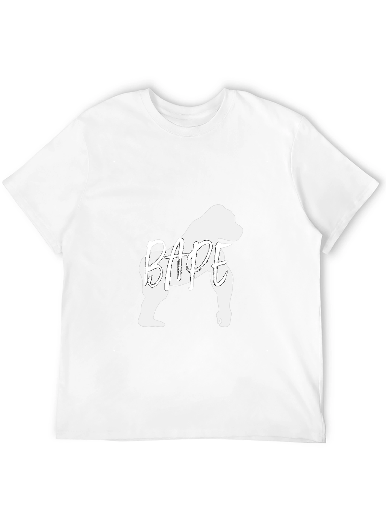 BAPE Gorilla Graphic Black Tee