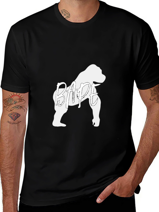 BAPE Gorilla Graphic Black Tee