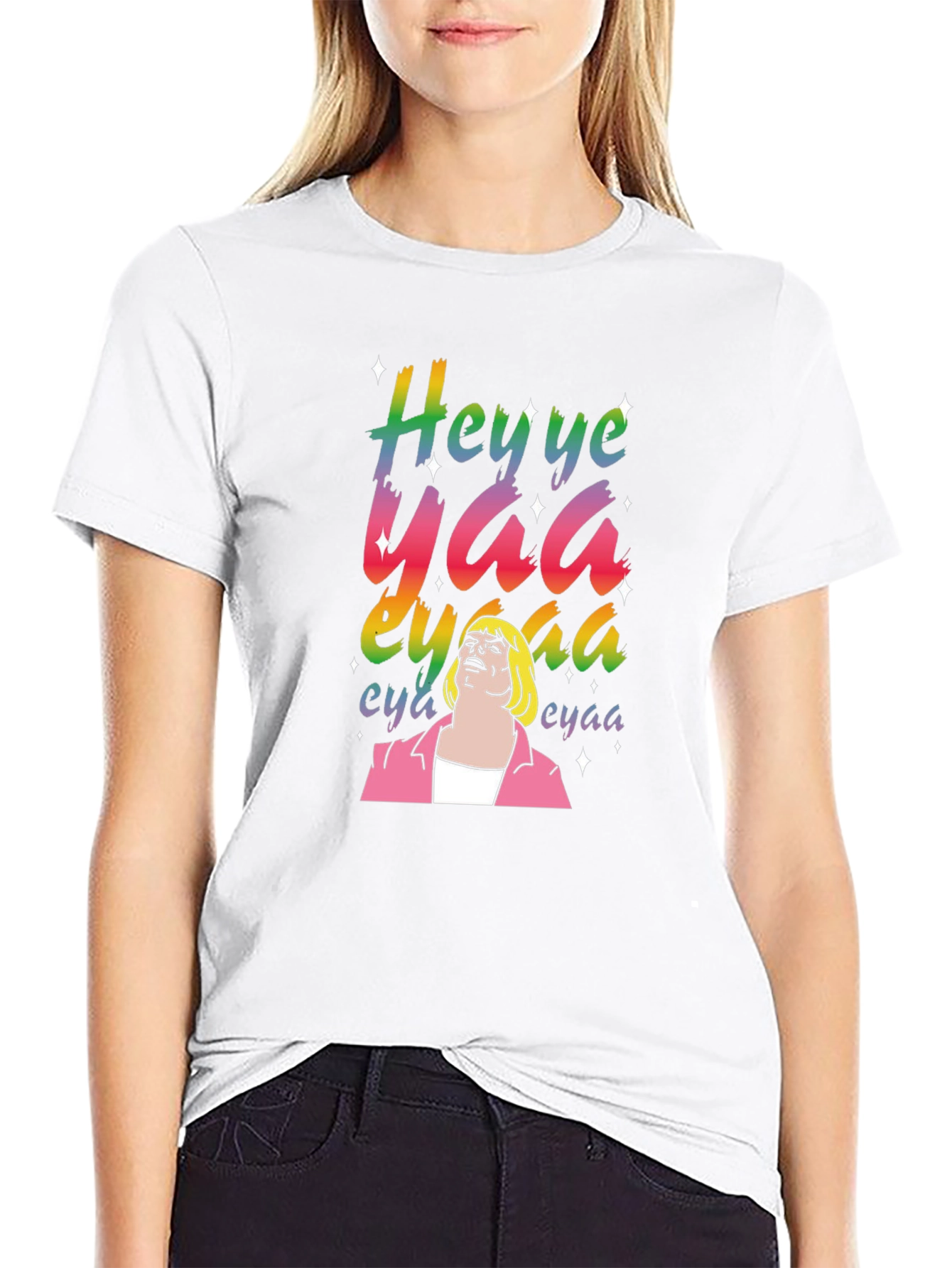 Hey Yea Yaa He-Man T-Shirt - Black