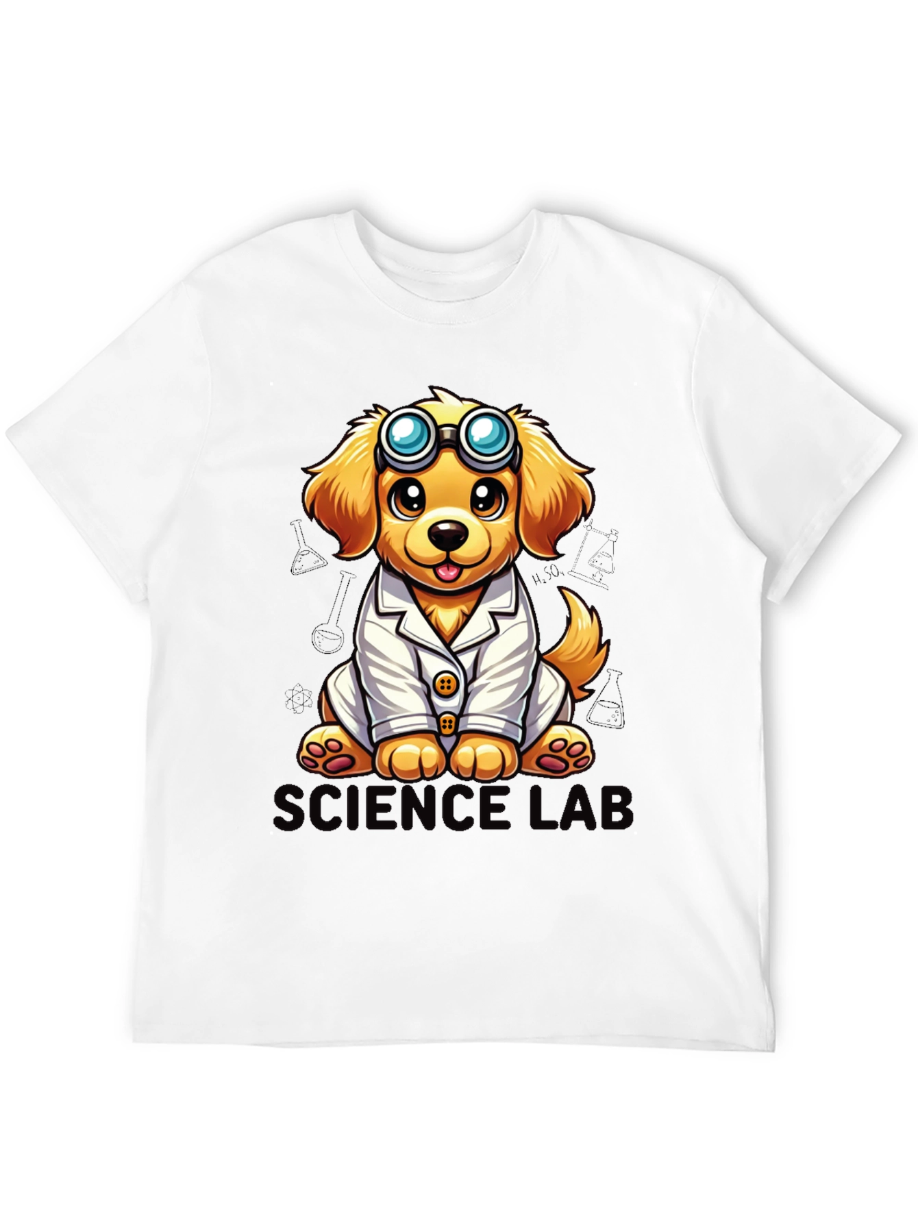 Science Lab Dog T-Shirt