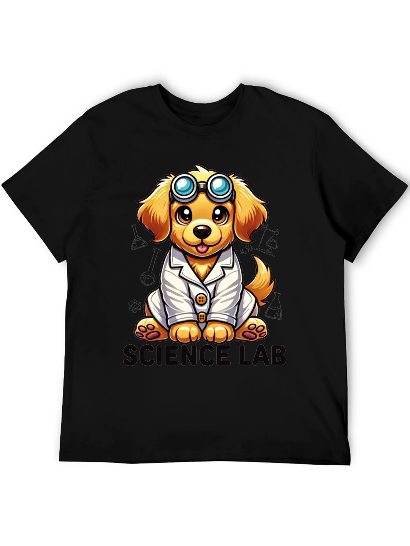 Science Lab Dog T-Shirt