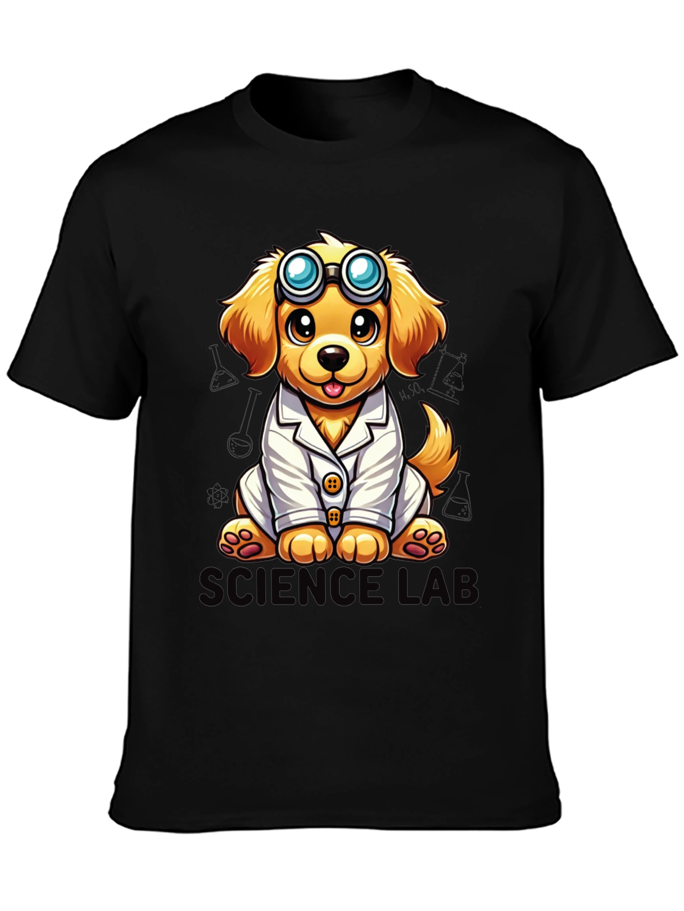 Science Lab Dog T-Shirt