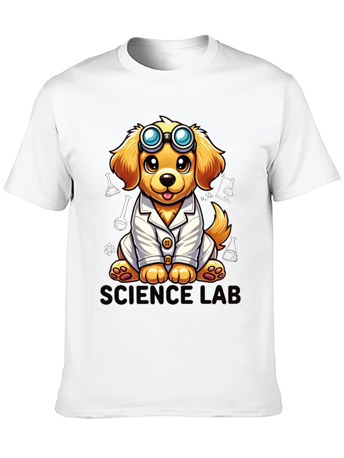 Science Lab Dog T-Shirt