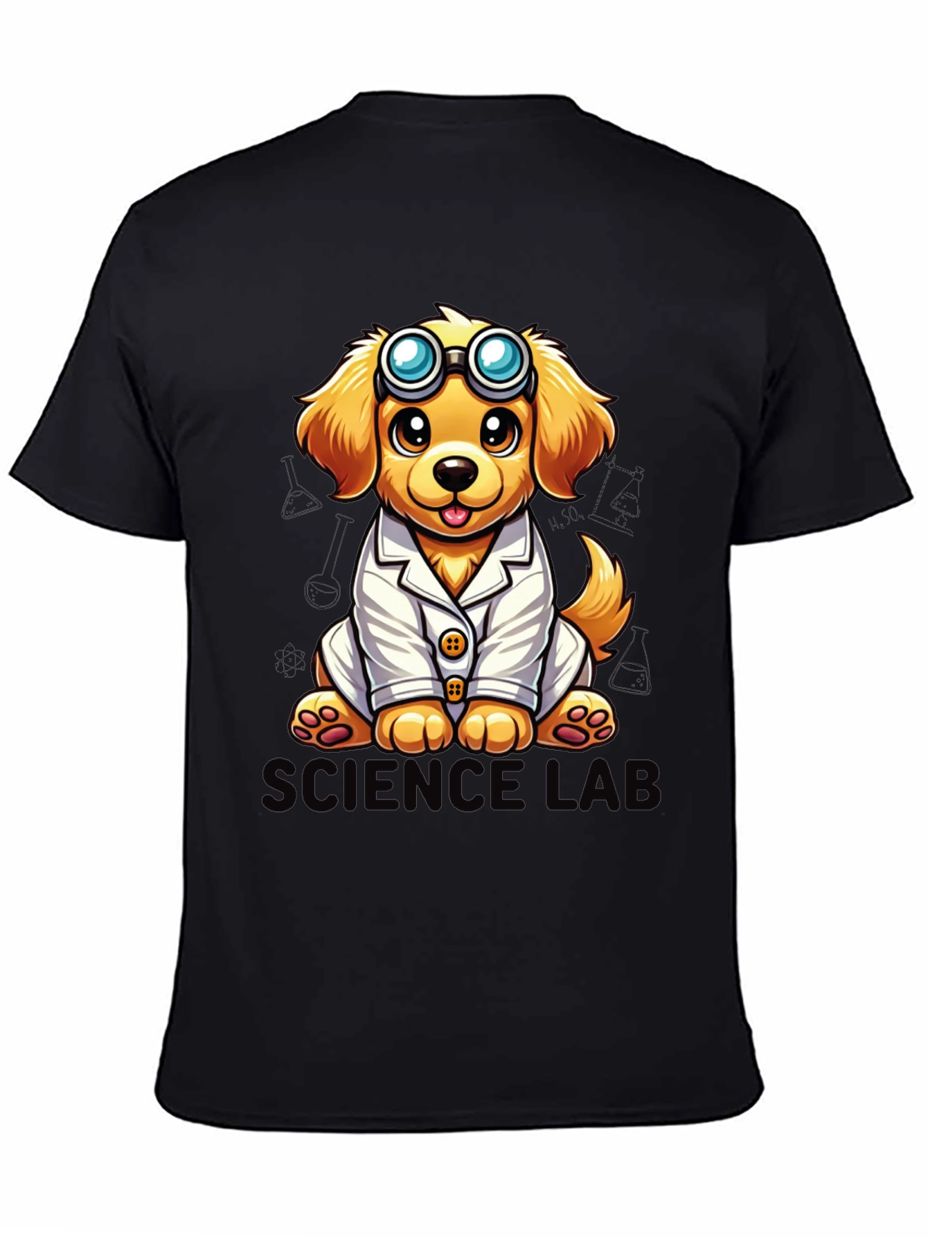 Science Lab Dog T-Shirt