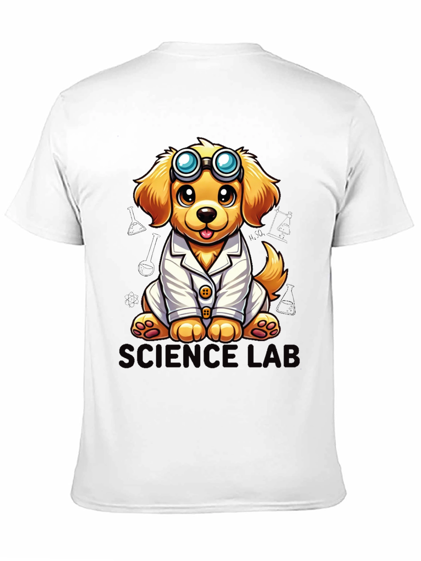 Science Lab Dog T-Shirt