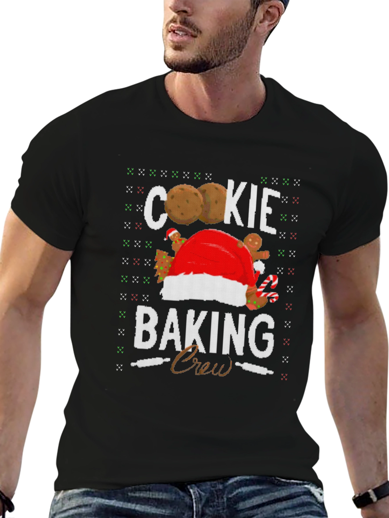 Cookie Baking Crew Christmas T-Shirt