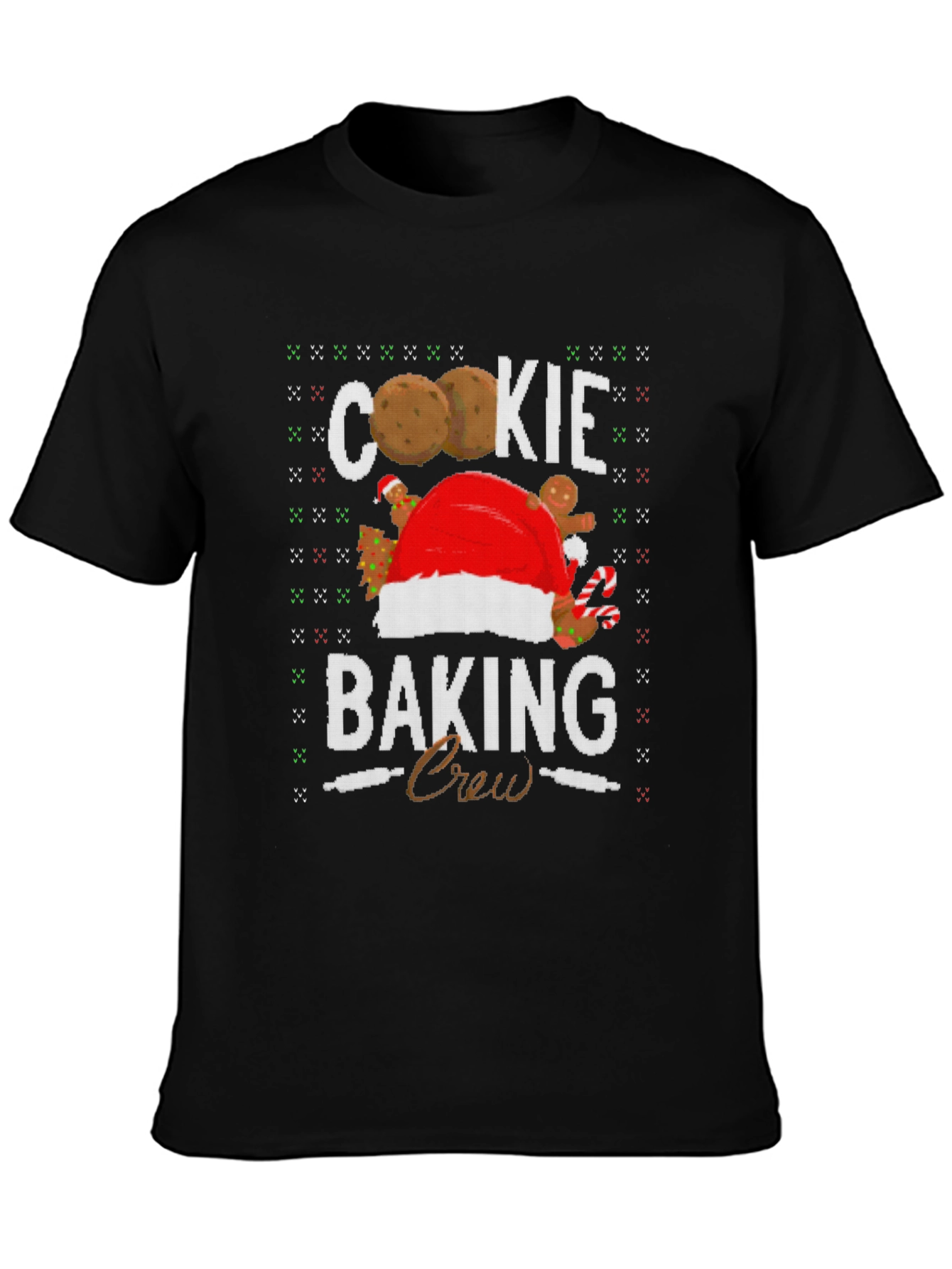 Cookie Baking Crew Christmas T-Shirt
