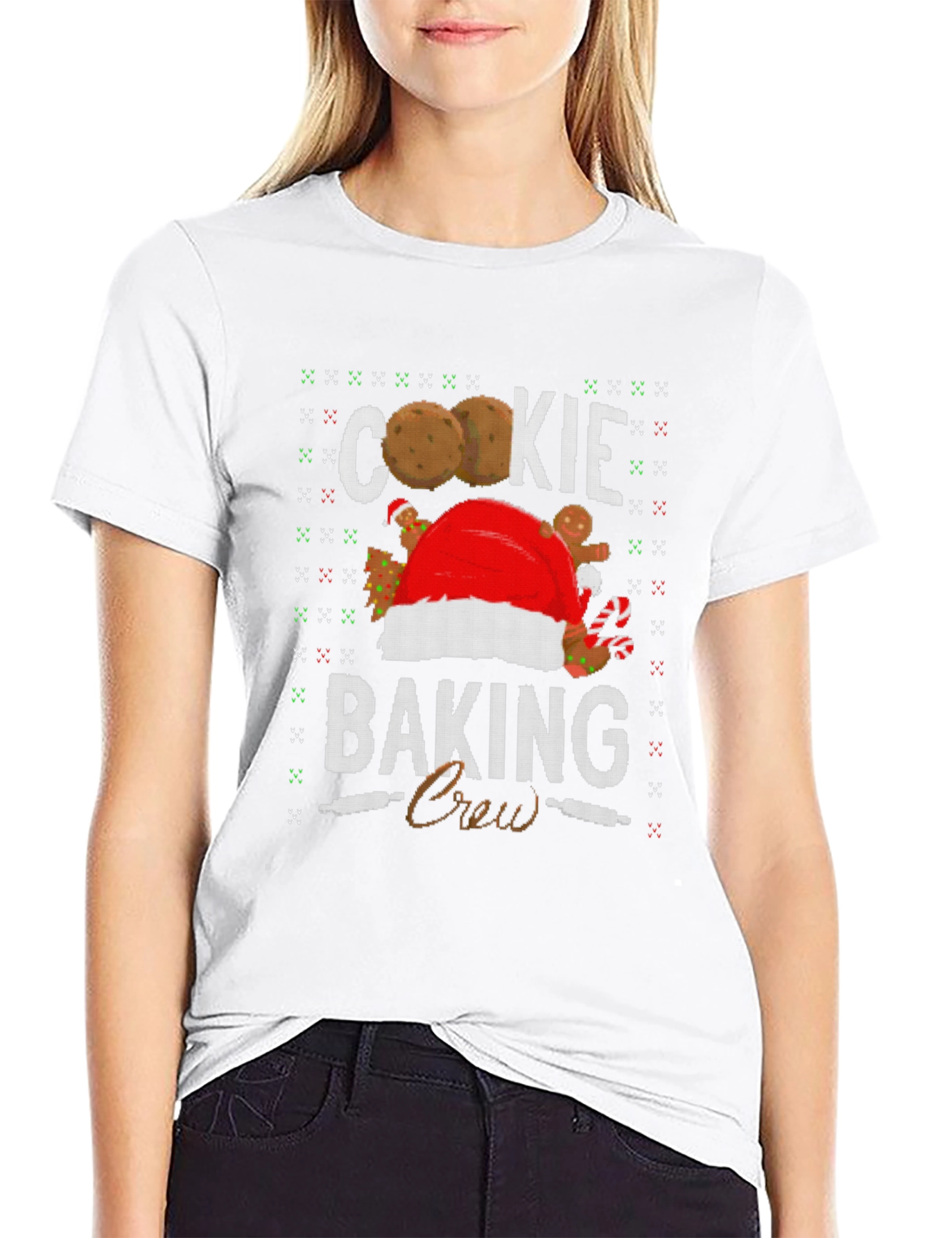 Cookie Baking Crew Christmas T-Shirt