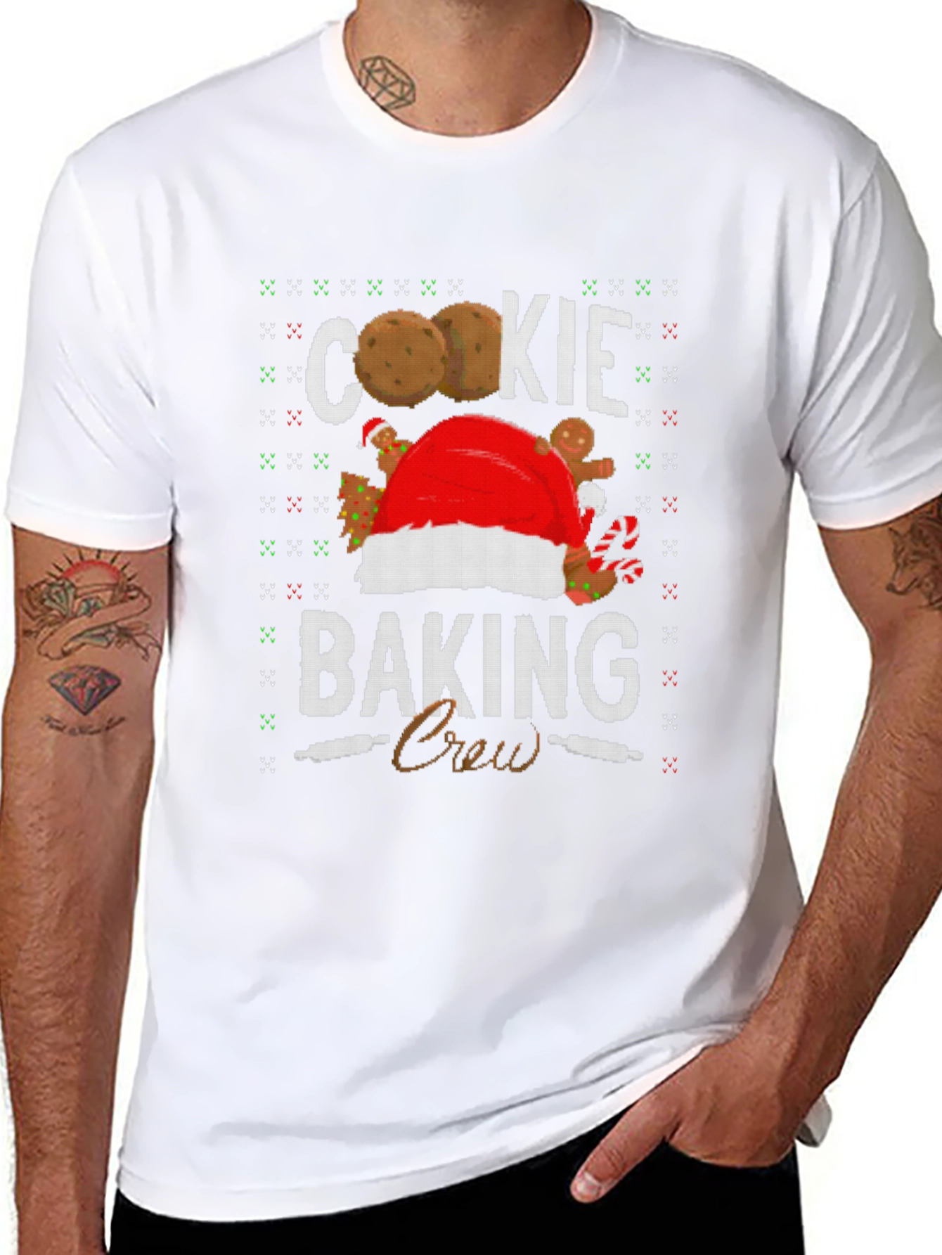 Cookie Baking Crew Christmas T-Shirt