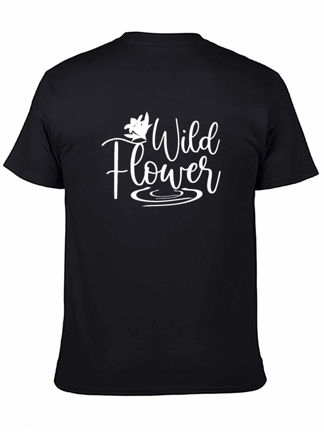 Wildflower Graphic Tee - Black T-Shirt
