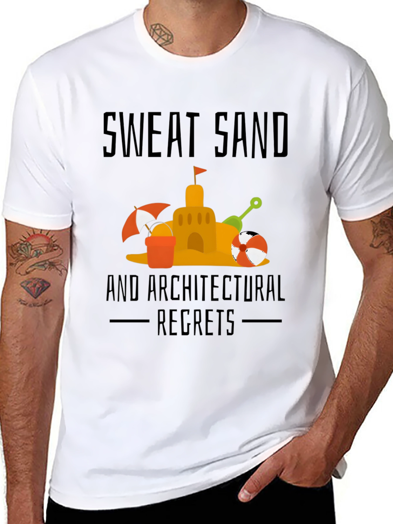 Sweat Sand & Architectural Regrets Graphic Tee