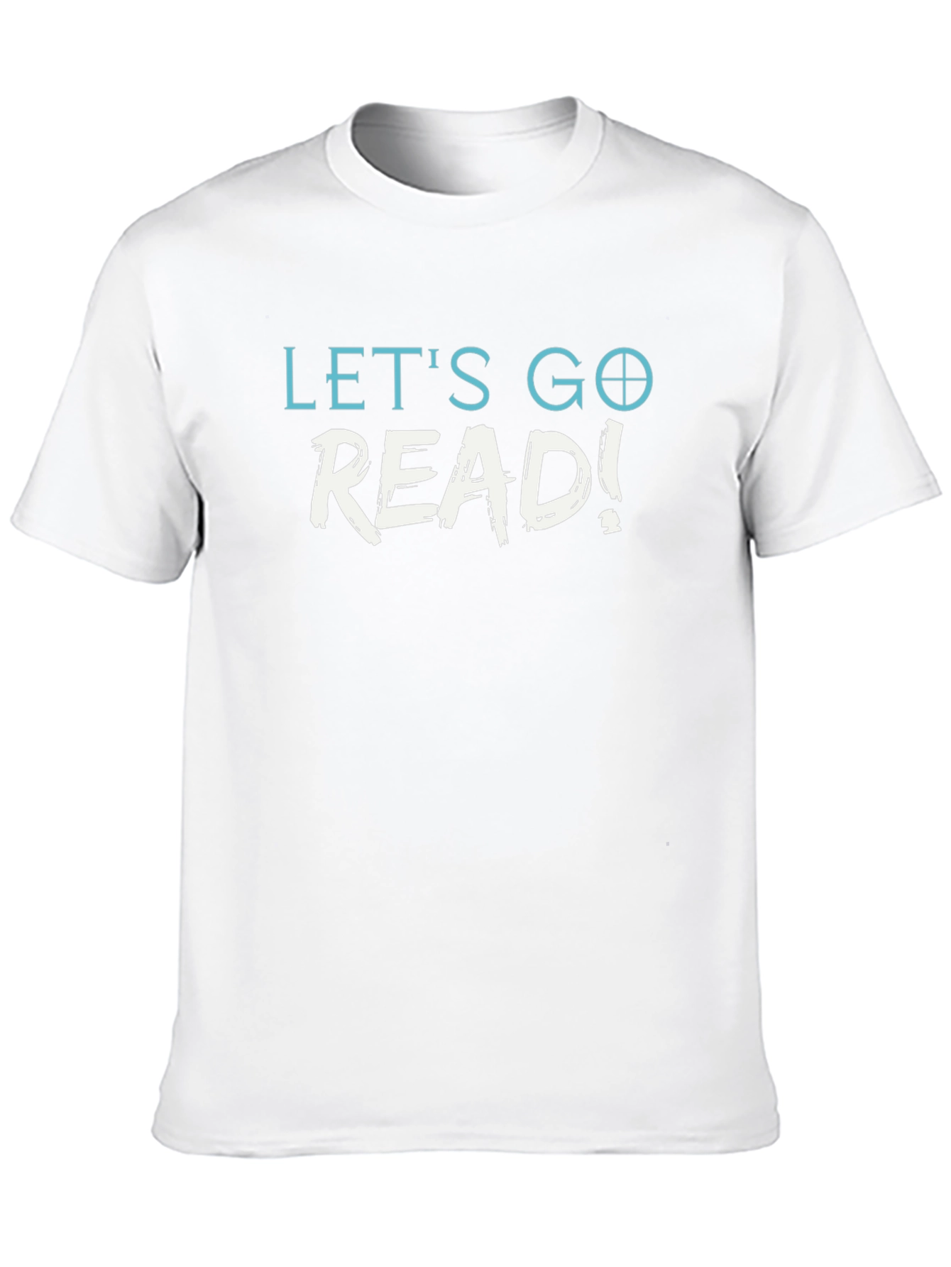 Lets Go Read! Black Graphic T-Shirt