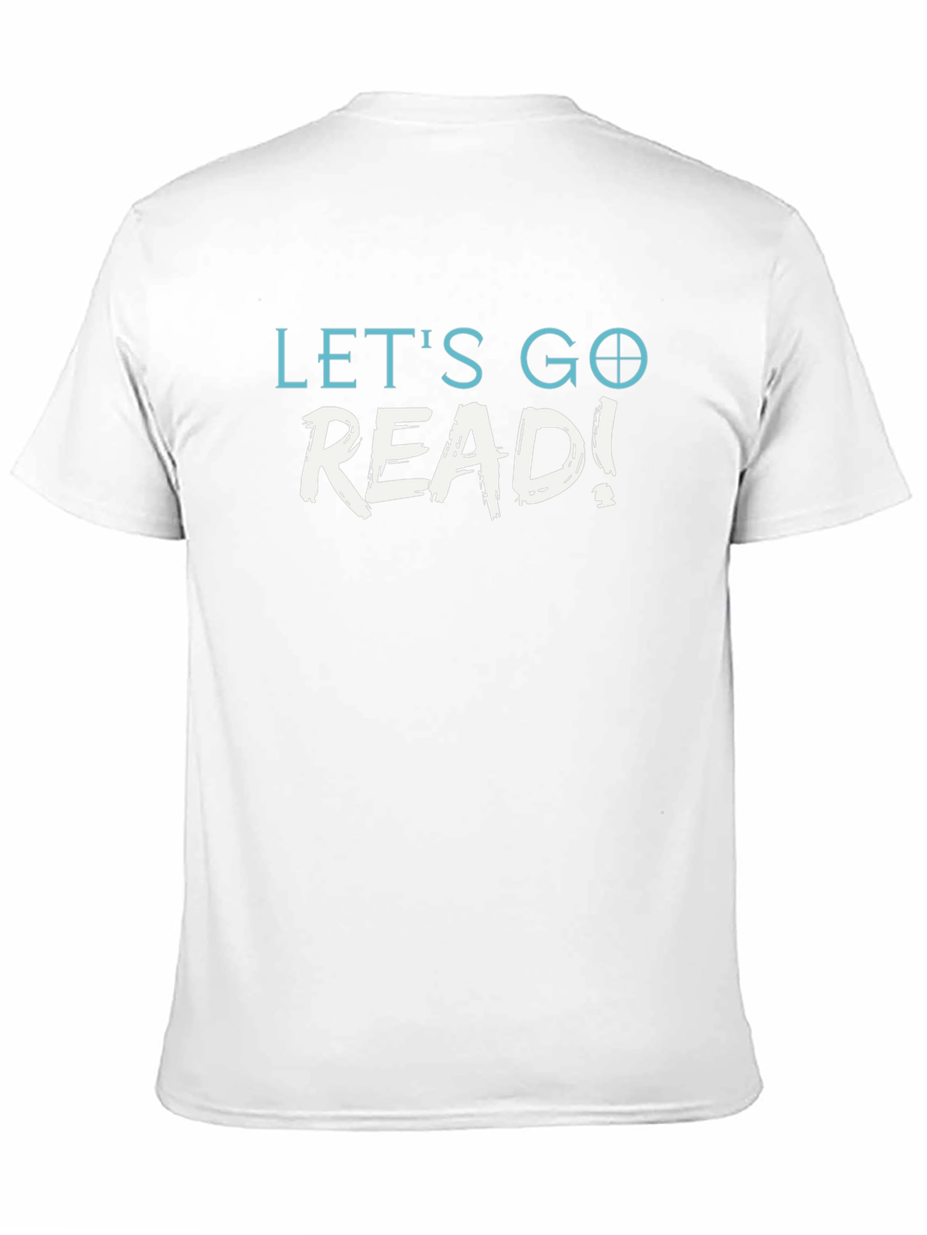 Lets Go Read! Black Graphic T-Shirt