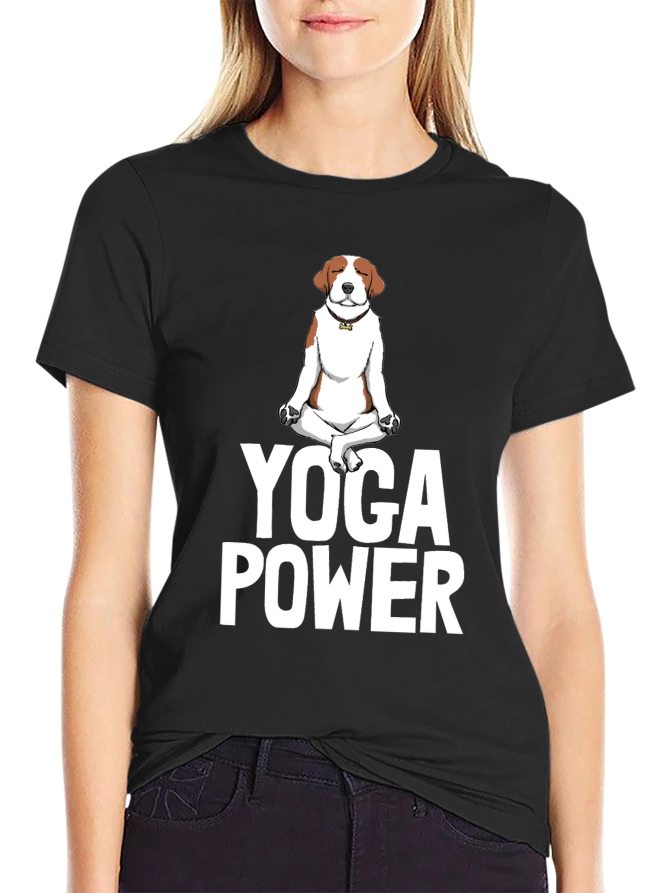 Yoga Dog Power T-Shirt