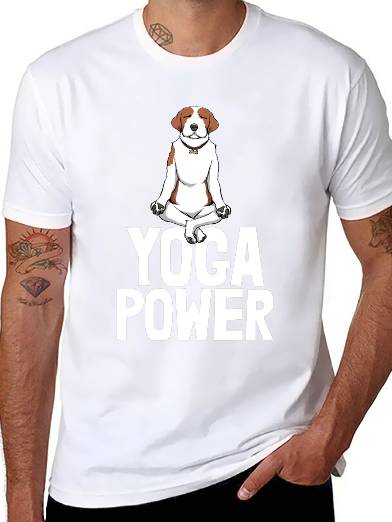 Yoga Dog Power T-Shirt