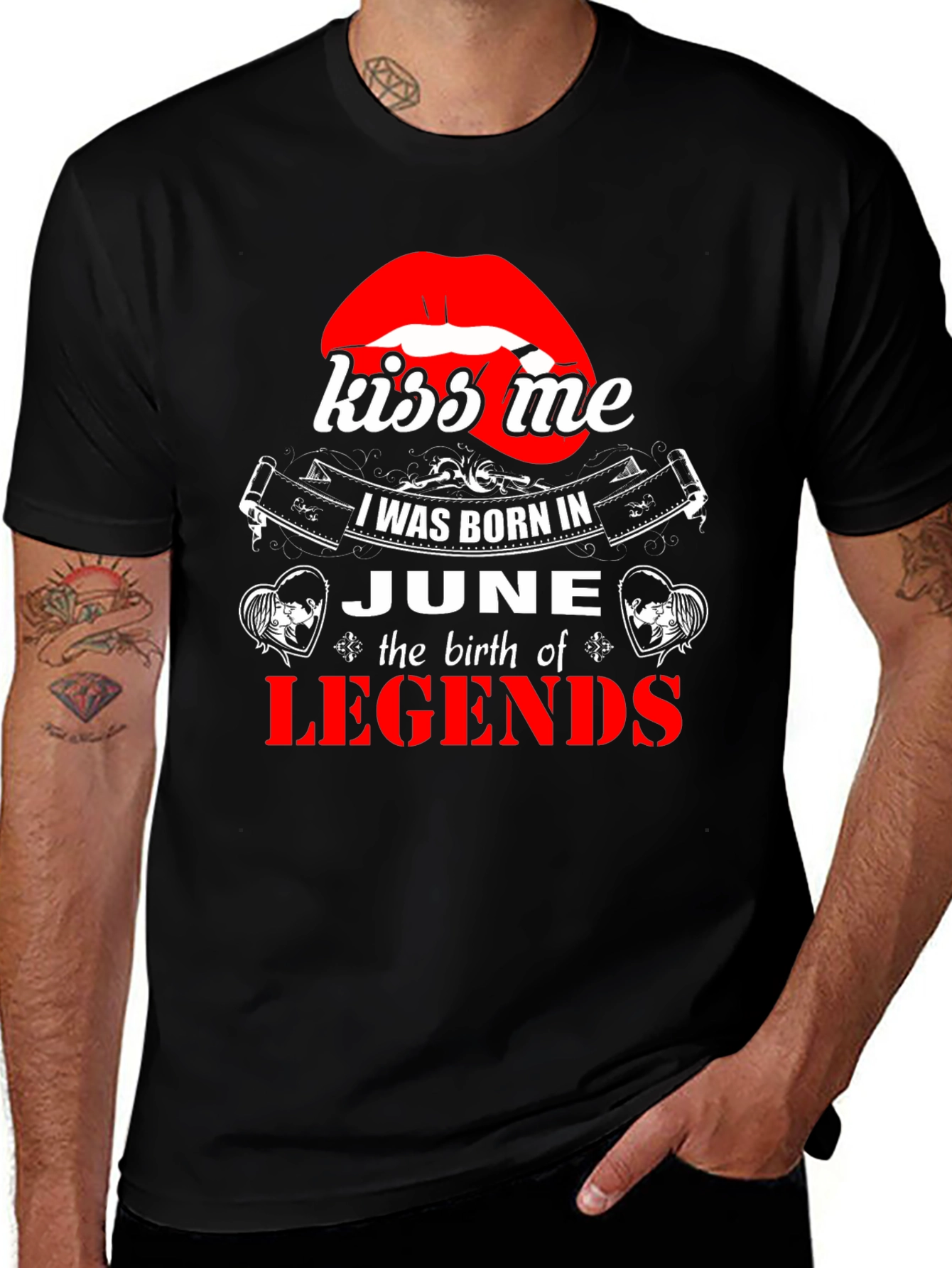 Kiss Me June Legends T-Shirt