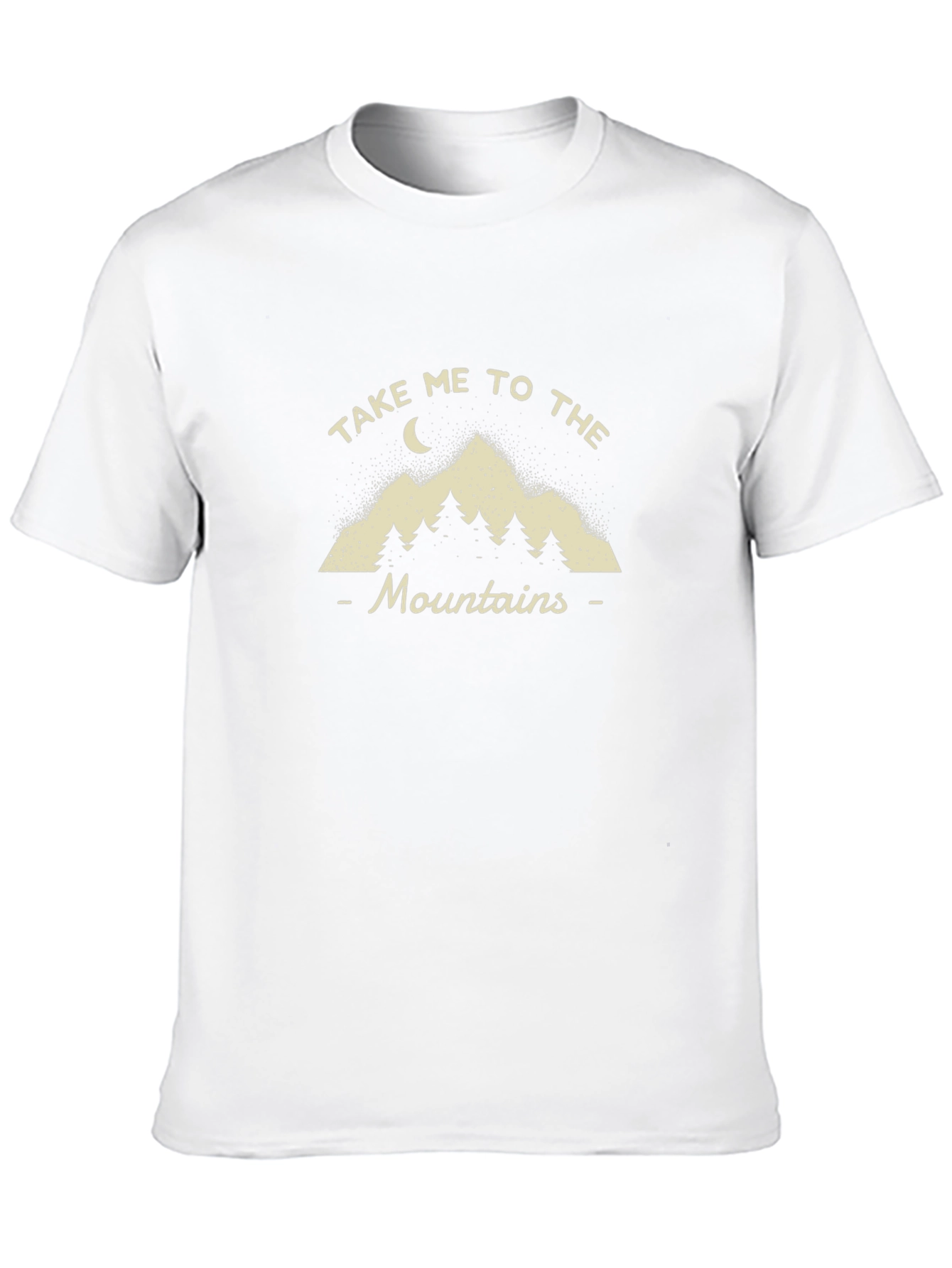 Take Me To The Mountains Black T-Shirt