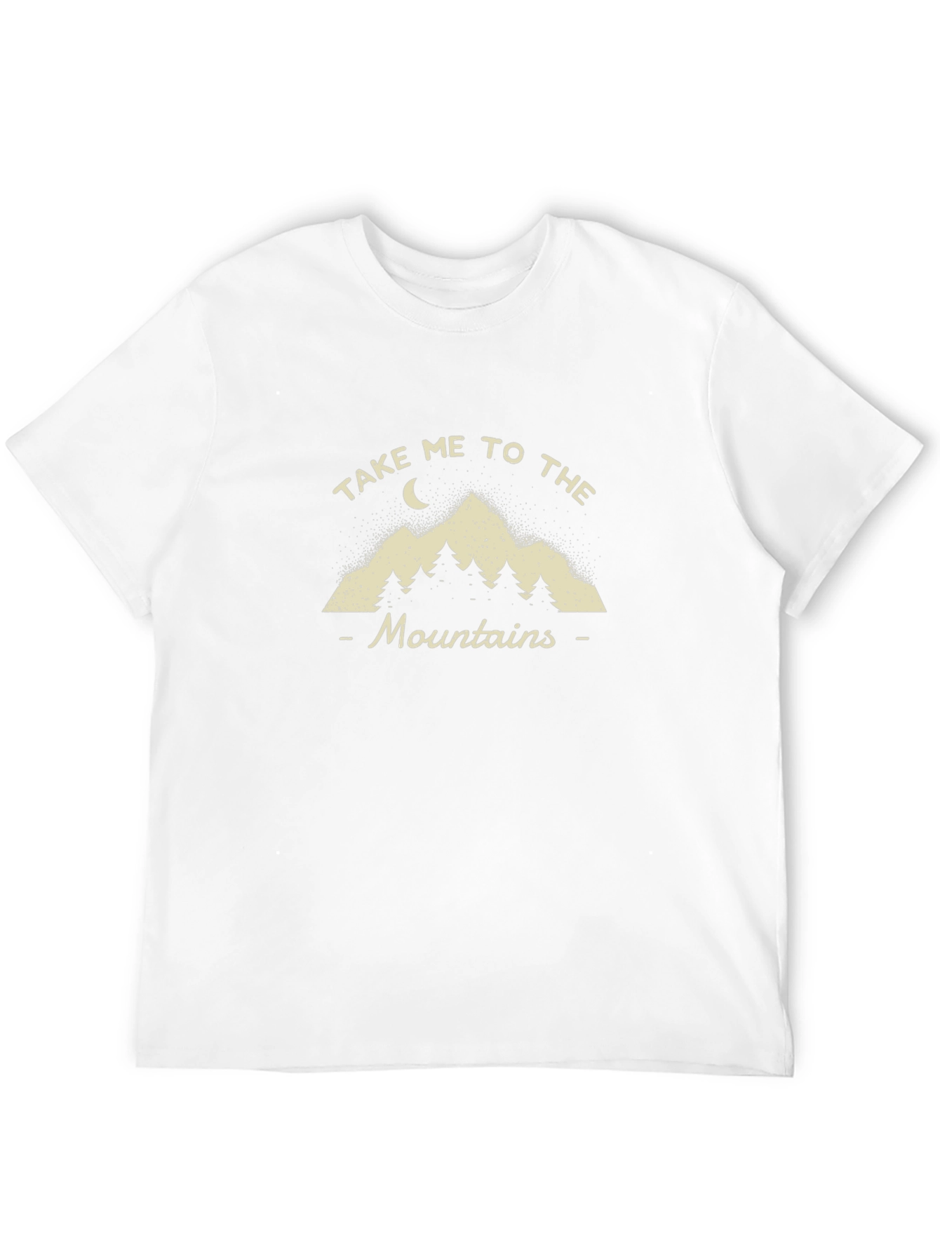 Take Me To The Mountains Black T-Shirt
