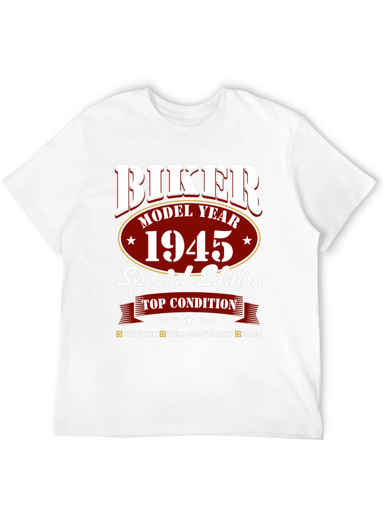 Biker Model Year 1945 Special Edition T-Shirt
