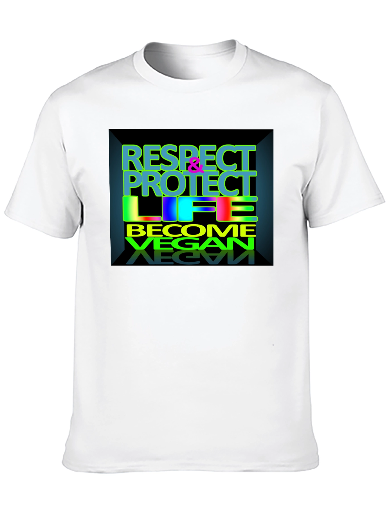 Respect Protect Life Vegan T-Shirt