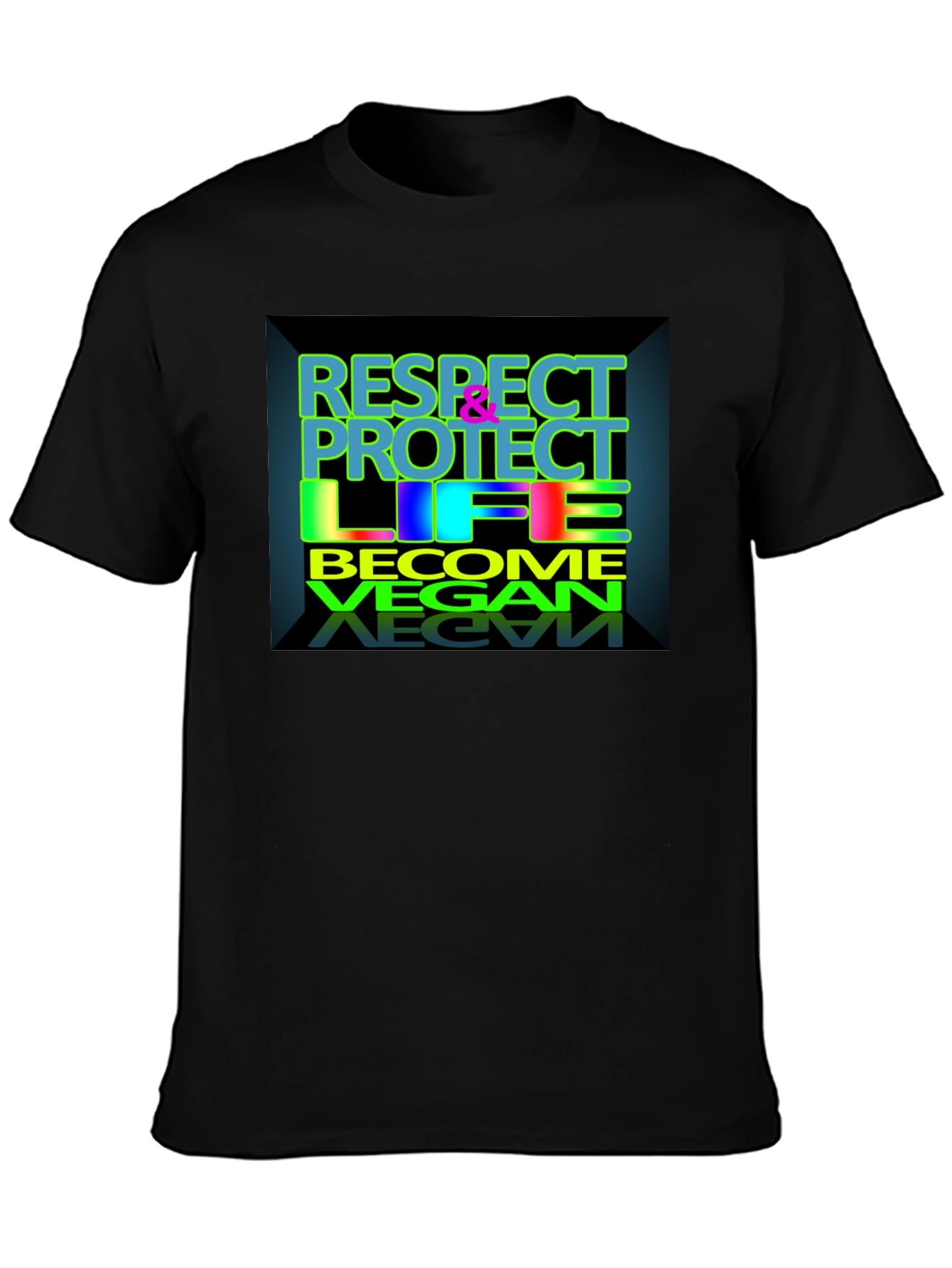 Respect Protect Life Vegan T-Shirt